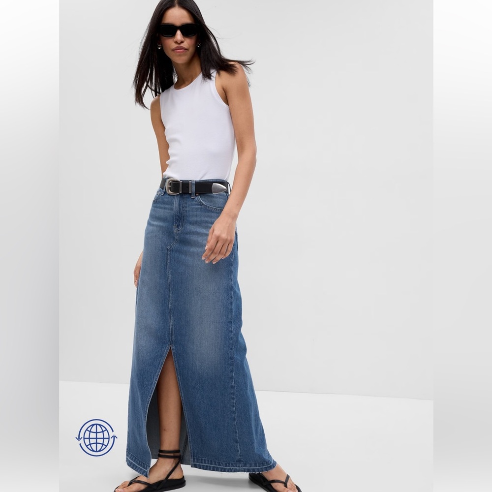 Gap Denim Maxi Skirt - NWT